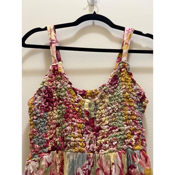 Free People Melrose Floral Wide Leg Jumpsuit Boho Festival Cottagecore – S - Picture 3 of 10